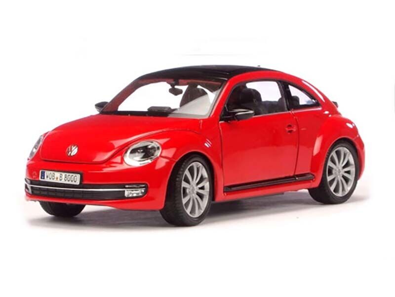 Welly Volkswagen New Beetle 1:24 červený